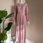 Cotton maxi embroidered dress from Splash