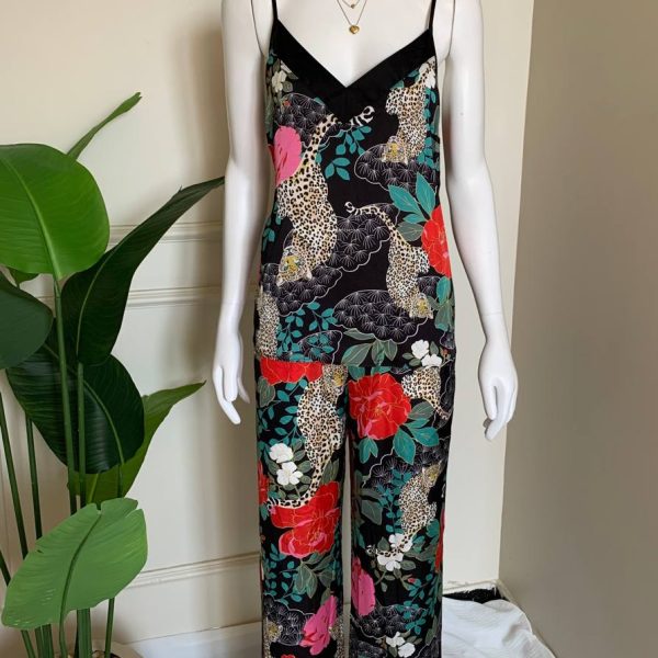 Silky satin pijama set from Matalan