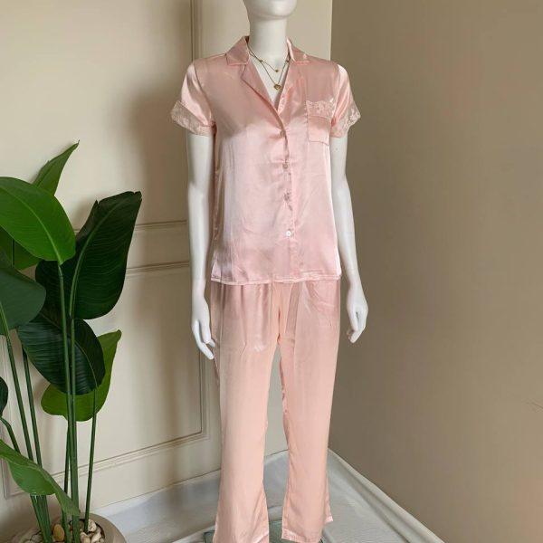 Rachel Zoe Bridal Silky Satin Pajama Set