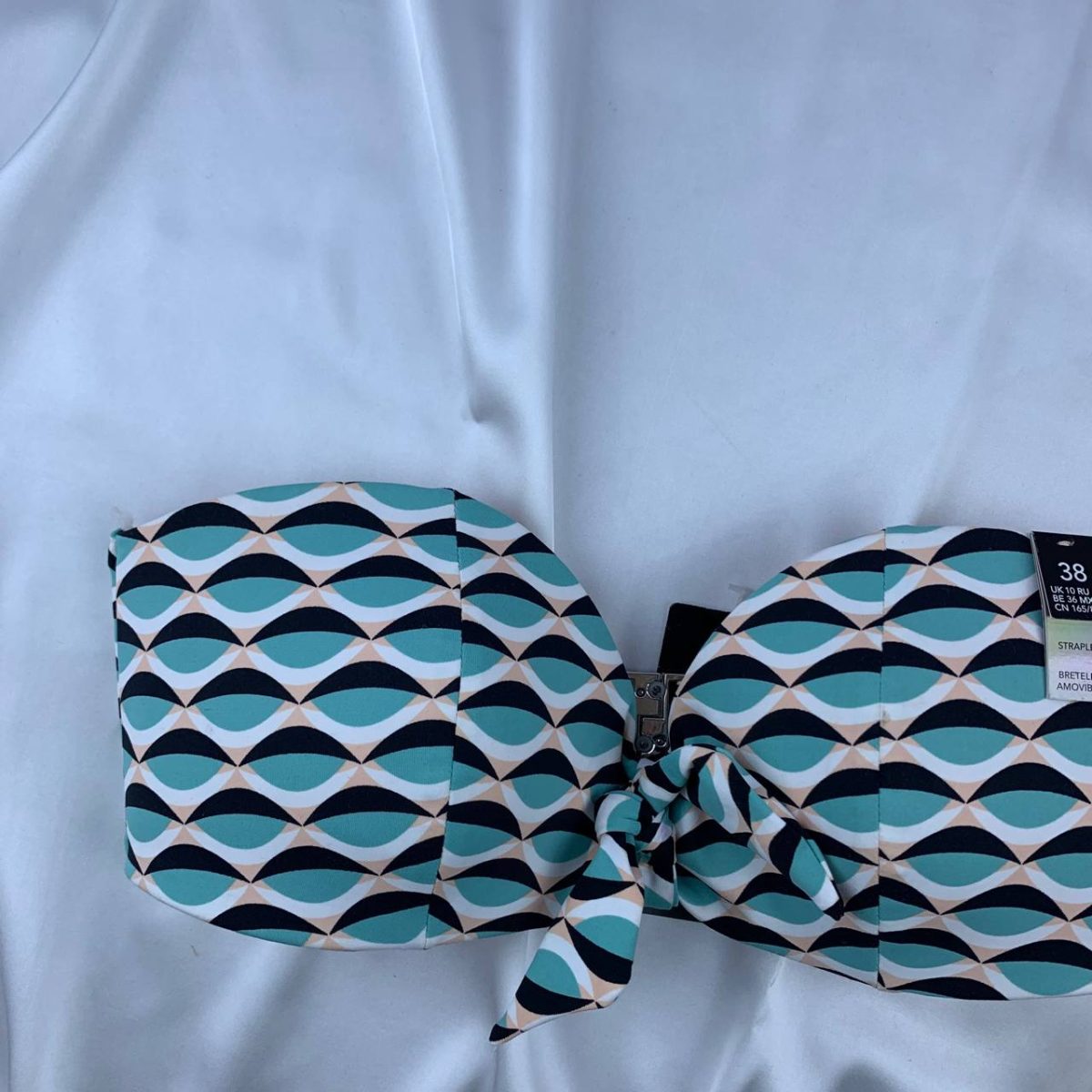 Unwired padded bikini top from Peinette- 38 - Image 4