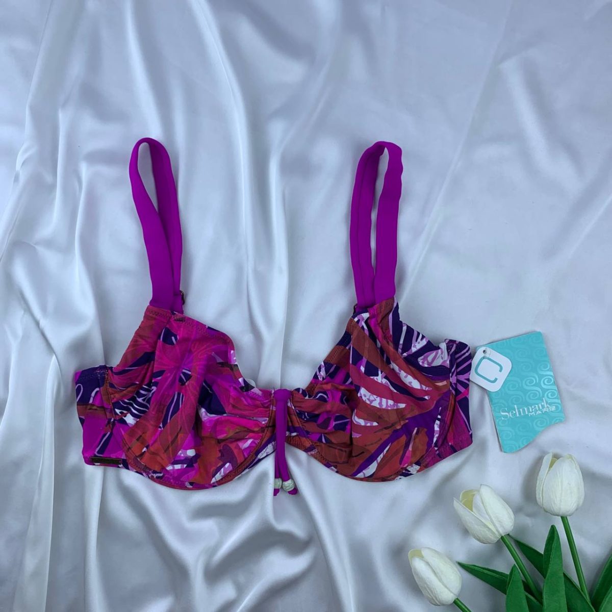 Wired padded bikini top from Selmarkmare-34C - Image 1
