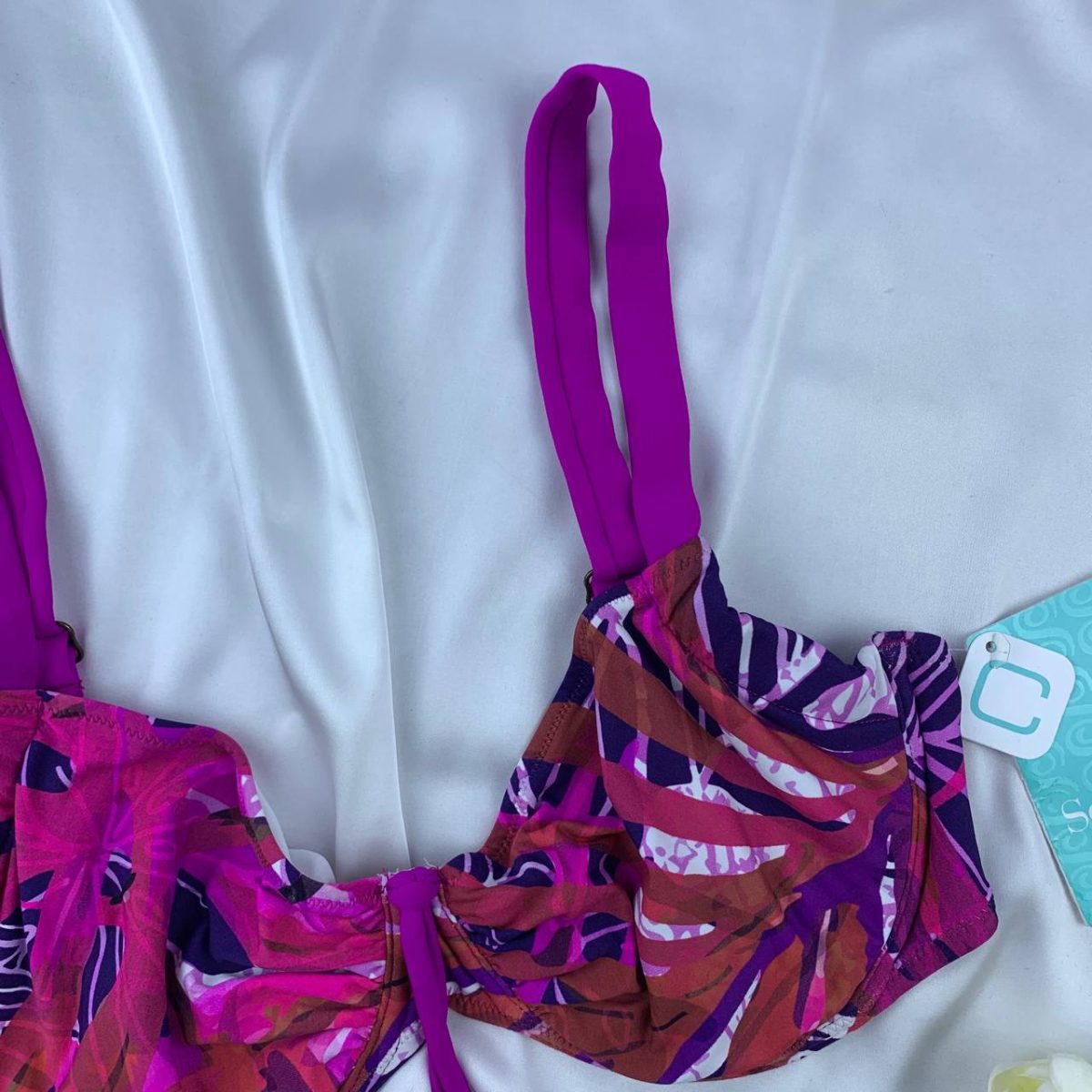 Wired padded bikini top from Selmarkmare-34C - Image 3