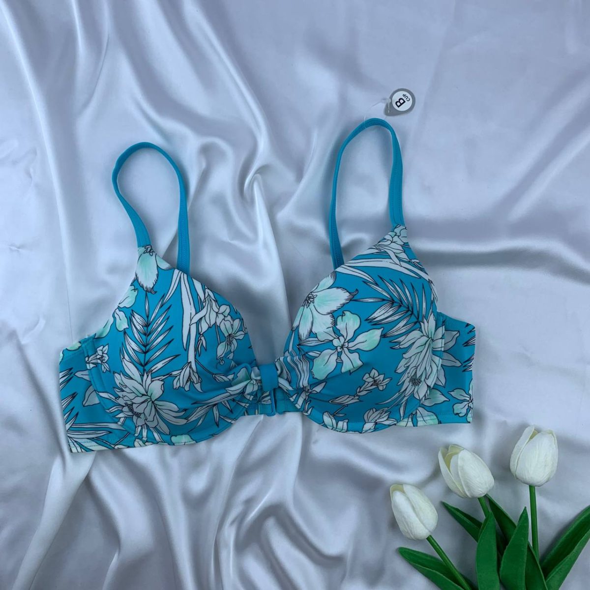 Wired padded bikini top from C&A- 34B - Image 1