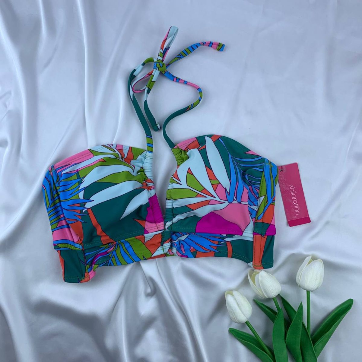 Unwired padded bikini top from Xhilaration- L - Image 1
