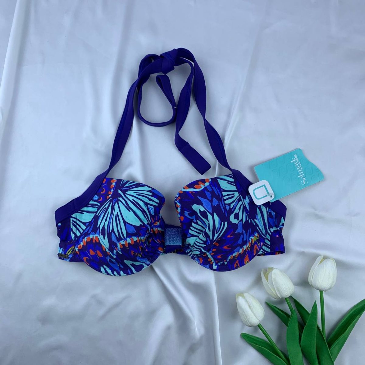 Wired padded bikini top from Selmarkmare-32D - Image 1