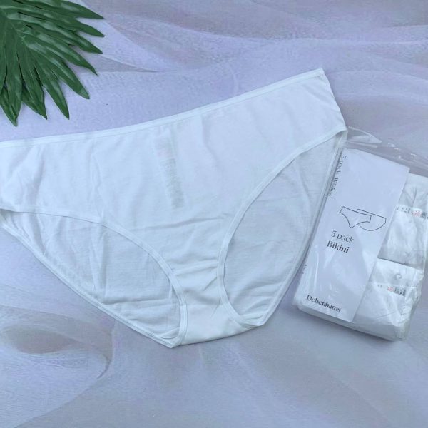 5 pack Bikini Cotton panty From Debenhams