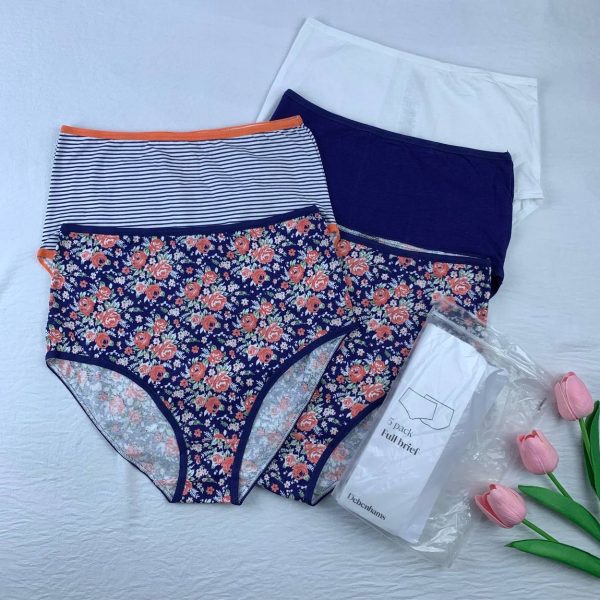 5 pack Full brief Cotton panty From Debenhams