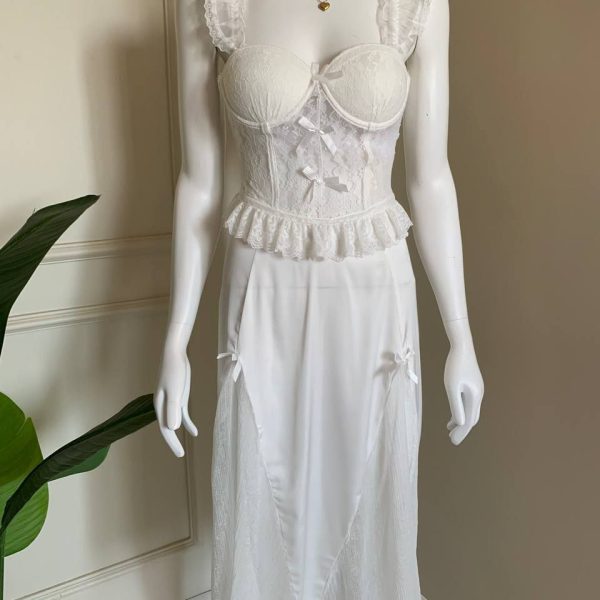 Princess style Padded sexyy bridal lingerie