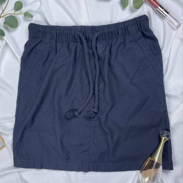Pure linen mini skirt from esmara made in Germany