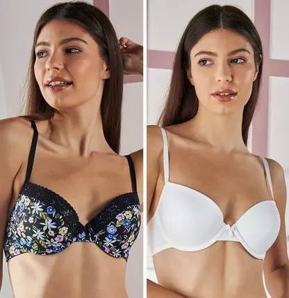 Set of two Wired padded demi bea from Max