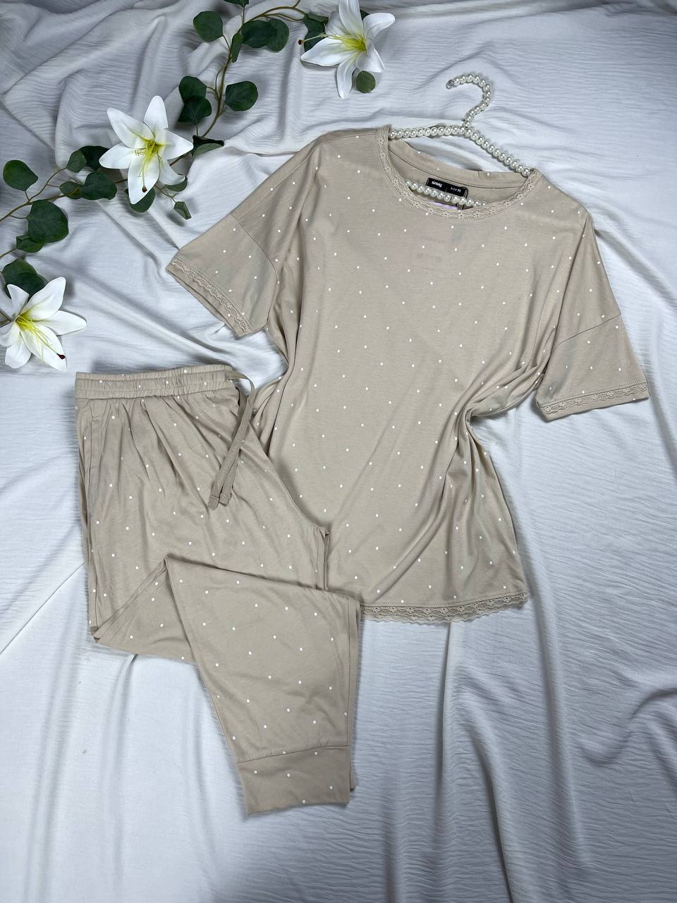 photo_2025-10-08_14-38-05 Oversized Pure cotton permoda pj set from Sinsay - Image 1