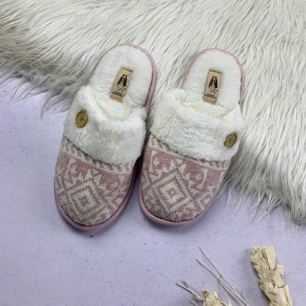 Hush puppies fur slippers