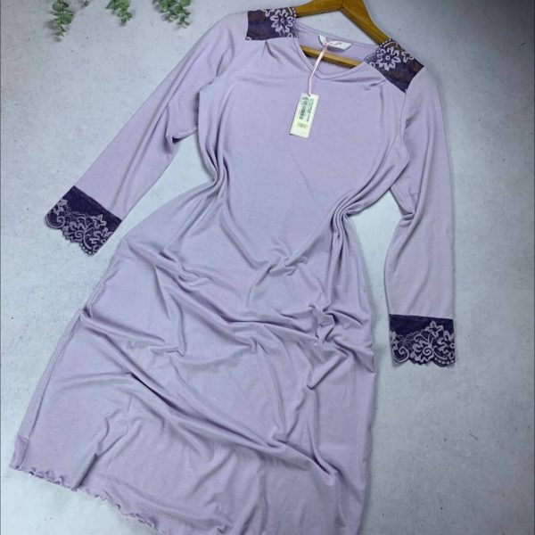 Cotton jersey sleeping shirt from Annabelle