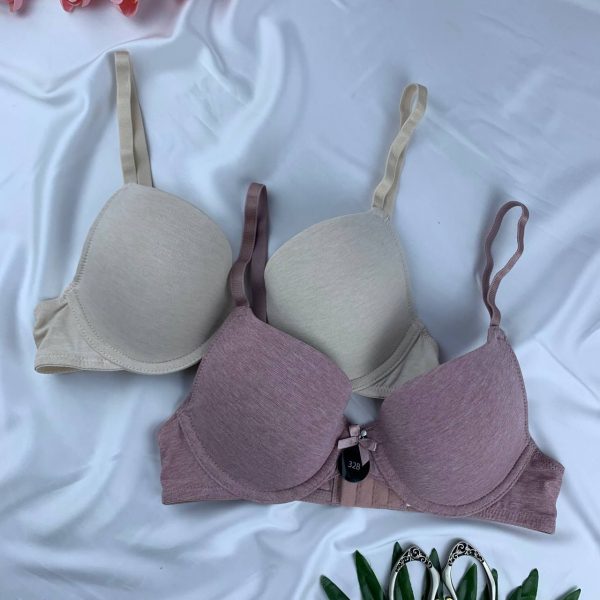 Max 2-Pack Wired Padded Plunge Bras