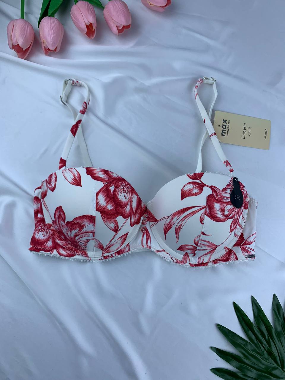 photo_2025-10-28_22-50-02 Max Floral Light Push-Up Wired Balconette Bra - Image 1