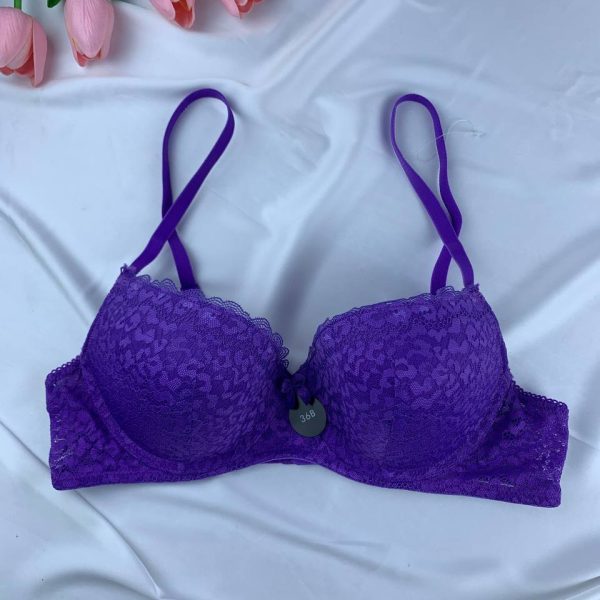 Max Wired Padded Push-Up Lace Bra