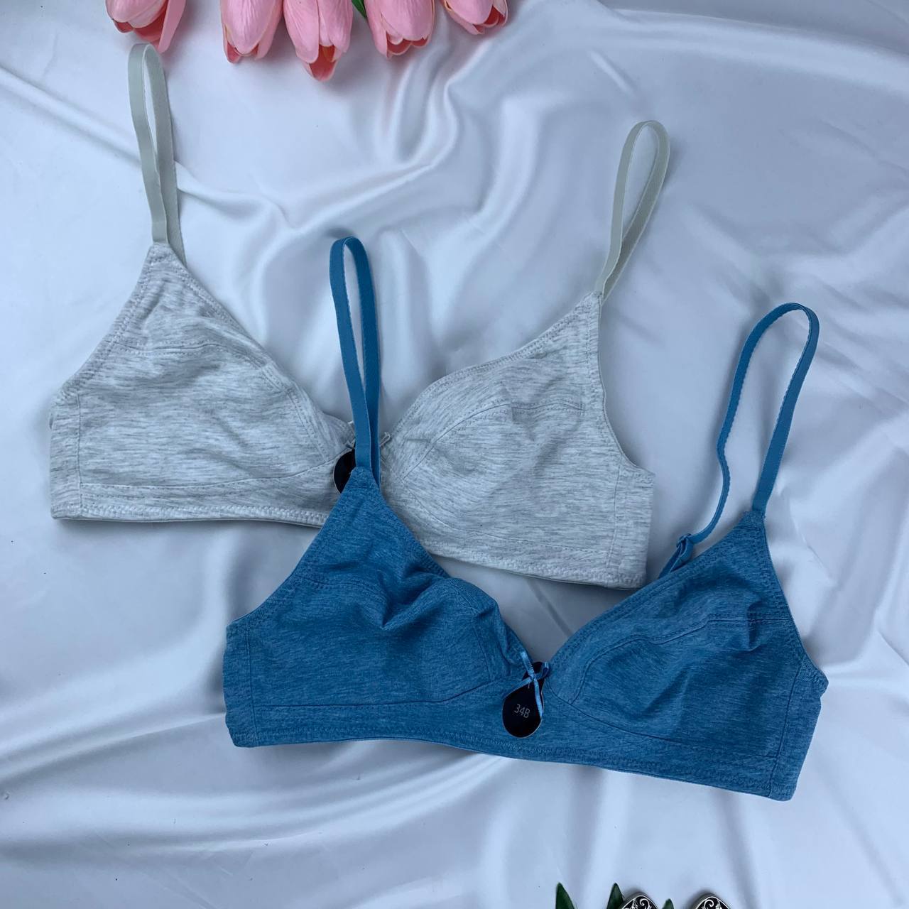 photo_2025-10-29_00-19-21 2-Pack Unwired Cotton Triangle Bra - Image 1