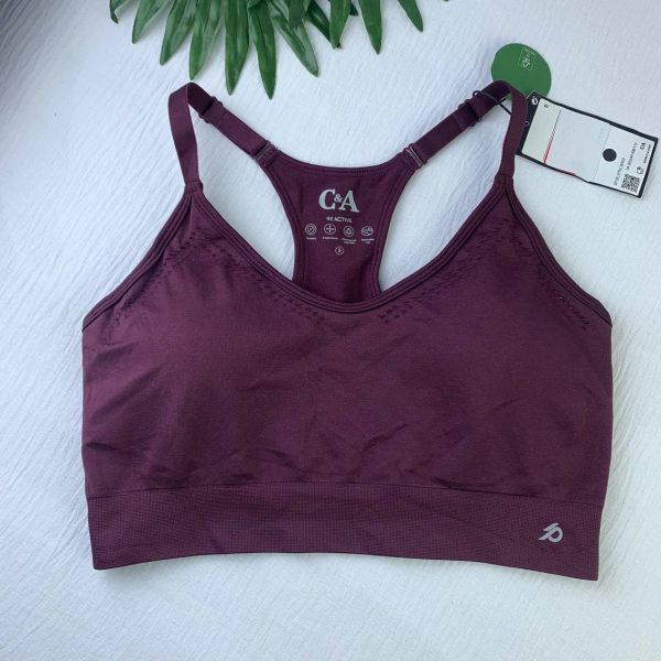 C&A Seamless Unwired Padded Sports Bra