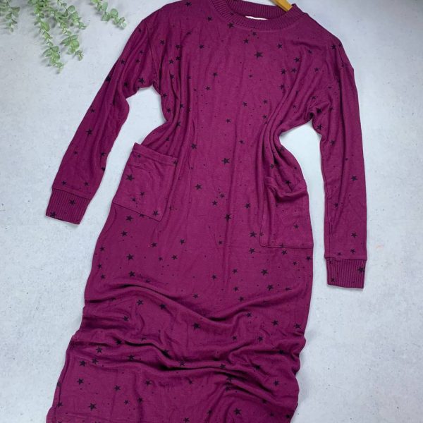 Long wool sleeping shirt from Splash