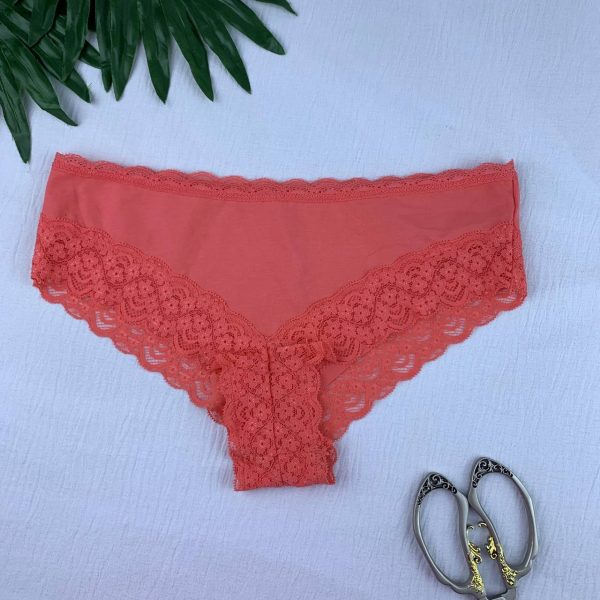 Cotton panty with lace from Splash