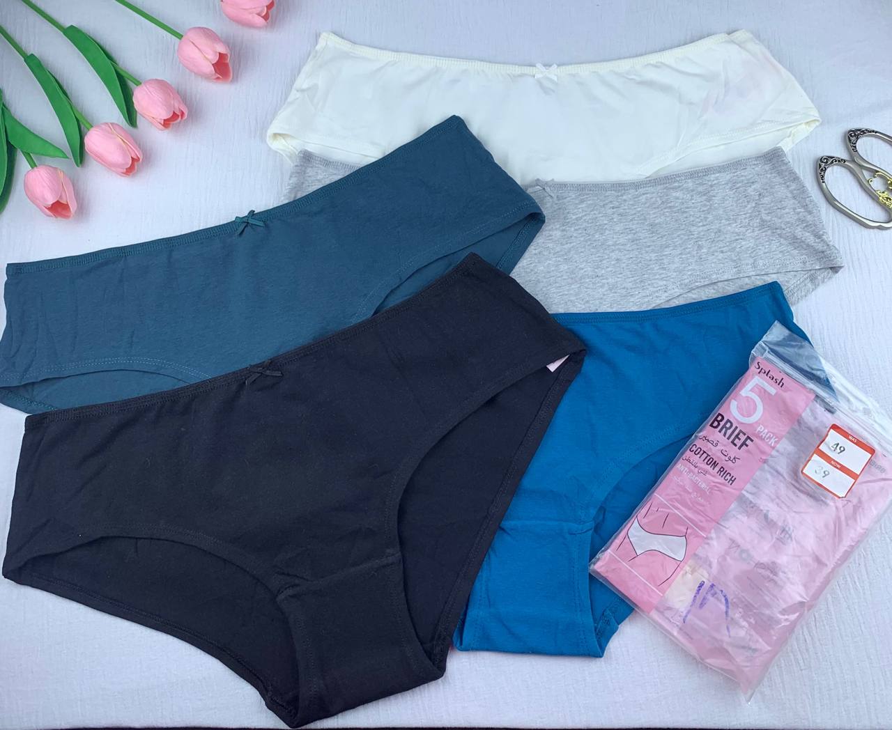photo_2025-11-01_12-57-00 5 pack pure Cotton panty set from Splash (18) - Image 1