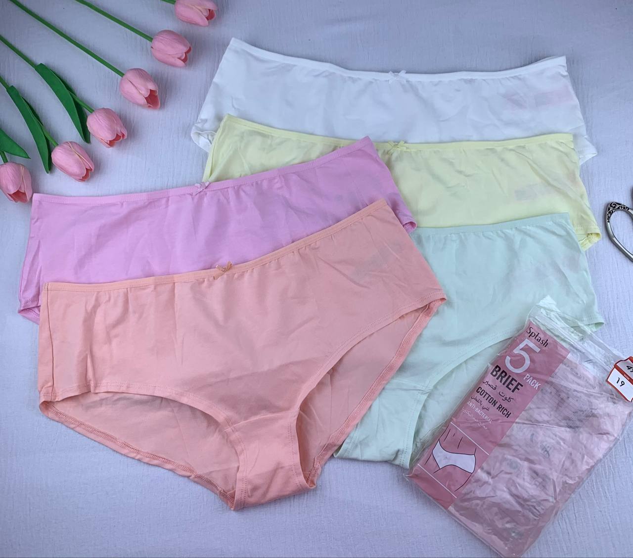 photo_2025-11-01_13-25-05 Splash 5-Pack Pure Cotton Brief Panty Set (18) - Image 1