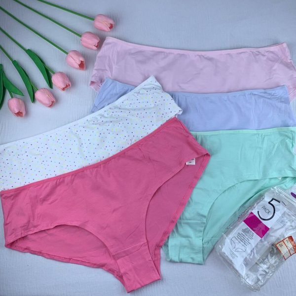 5 Pack pure Cotton panty set from Max-2XL