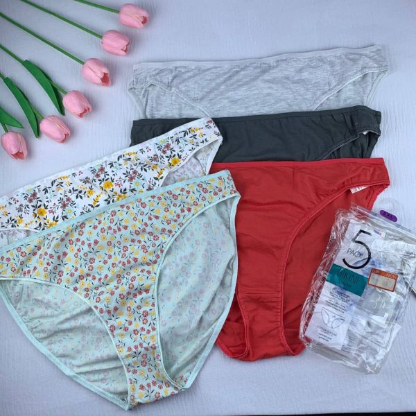 5 Pack pure Cotton panty set from Max-2XL