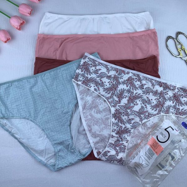 5 Pack pure Cotton panty set from Max- XL