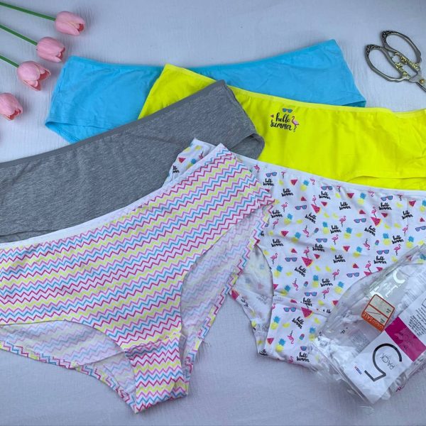 5 Pack pure Cotton panty set from Max-2XL