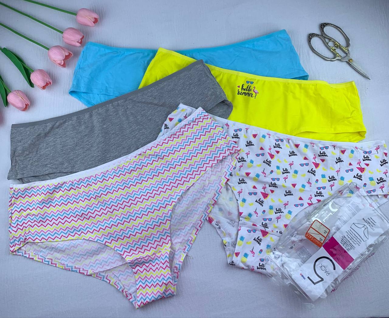 photo_2025-11-01_14-38-14 5 Pack pure Cotton panty set from Max-2XL - Image 1