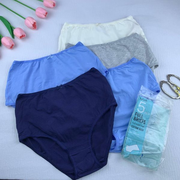 5 pack pure Cotton panty set from Splash