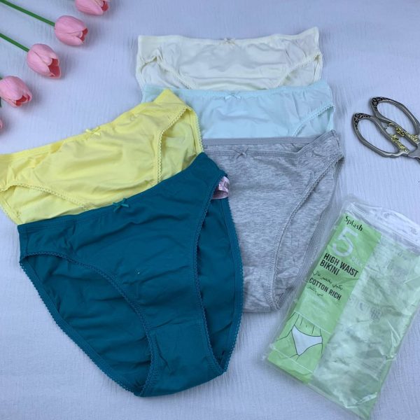 5 pack pure Cotton panty set from Splash