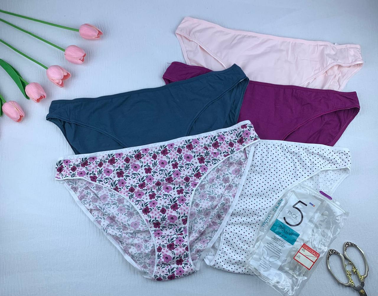 photo_2025-11-02_21-16-59 5 Pack pure Cotton panty set from Max - Image 1