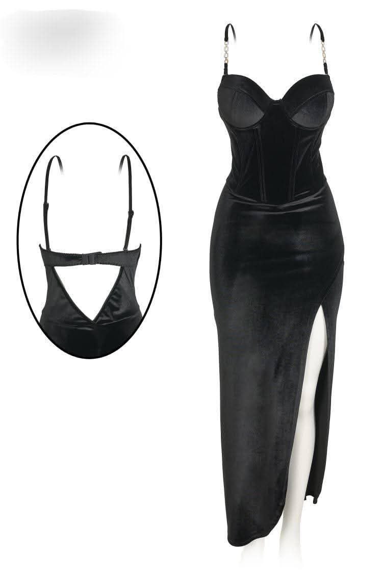 photo_2025-11-06_15-26-50 Padded italian velvet sexy lingerie - Image 1