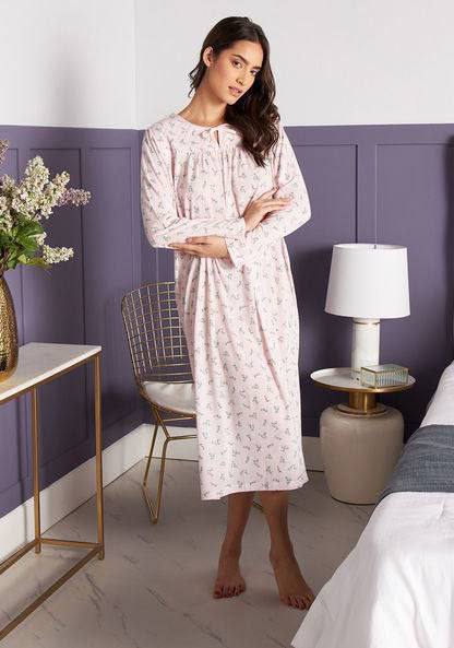 All over floral printed sleeping shirt from Max