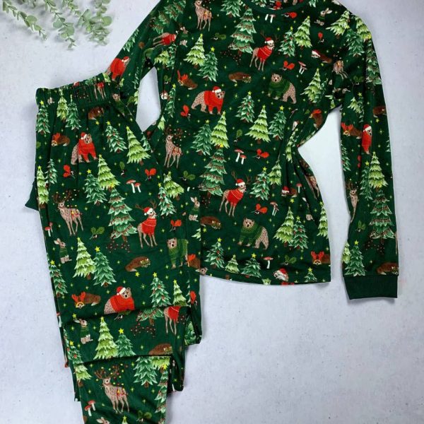 Cozy velvet pijama set from primark uk