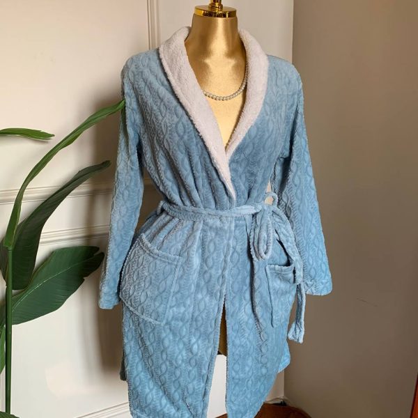 Fur cozy kimono robe from max