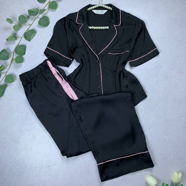 Silky satin pijama from Primark