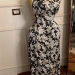 Maxi floral silky satin dress from Splash