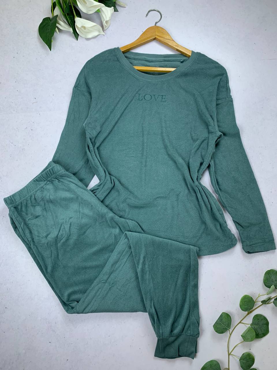 photo_2026-01-06_15-35-05 Cozy heavy cotton pijama set from Esmara made in Germany - Image 1