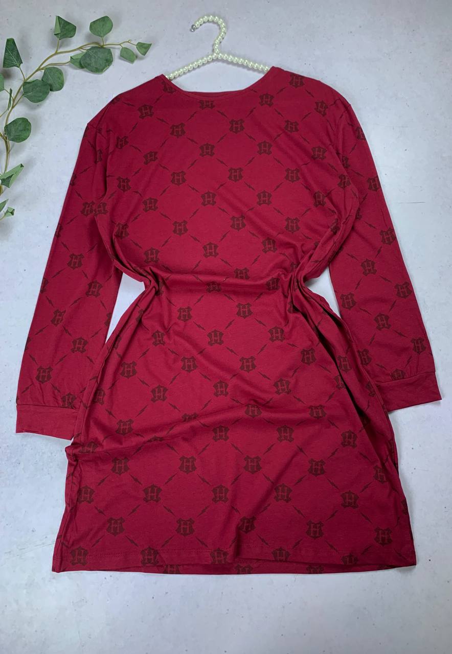 photo_2026-01-30_14-35-35 Pure organic cotton sleeping shirt Hogwarts from Esmara made in Germany - Image 1