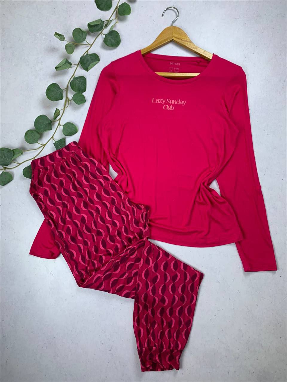 photo_2026-02-12_13-39-05 Pure cotton jersey pijama set from Esmara made in Germany - Image 1