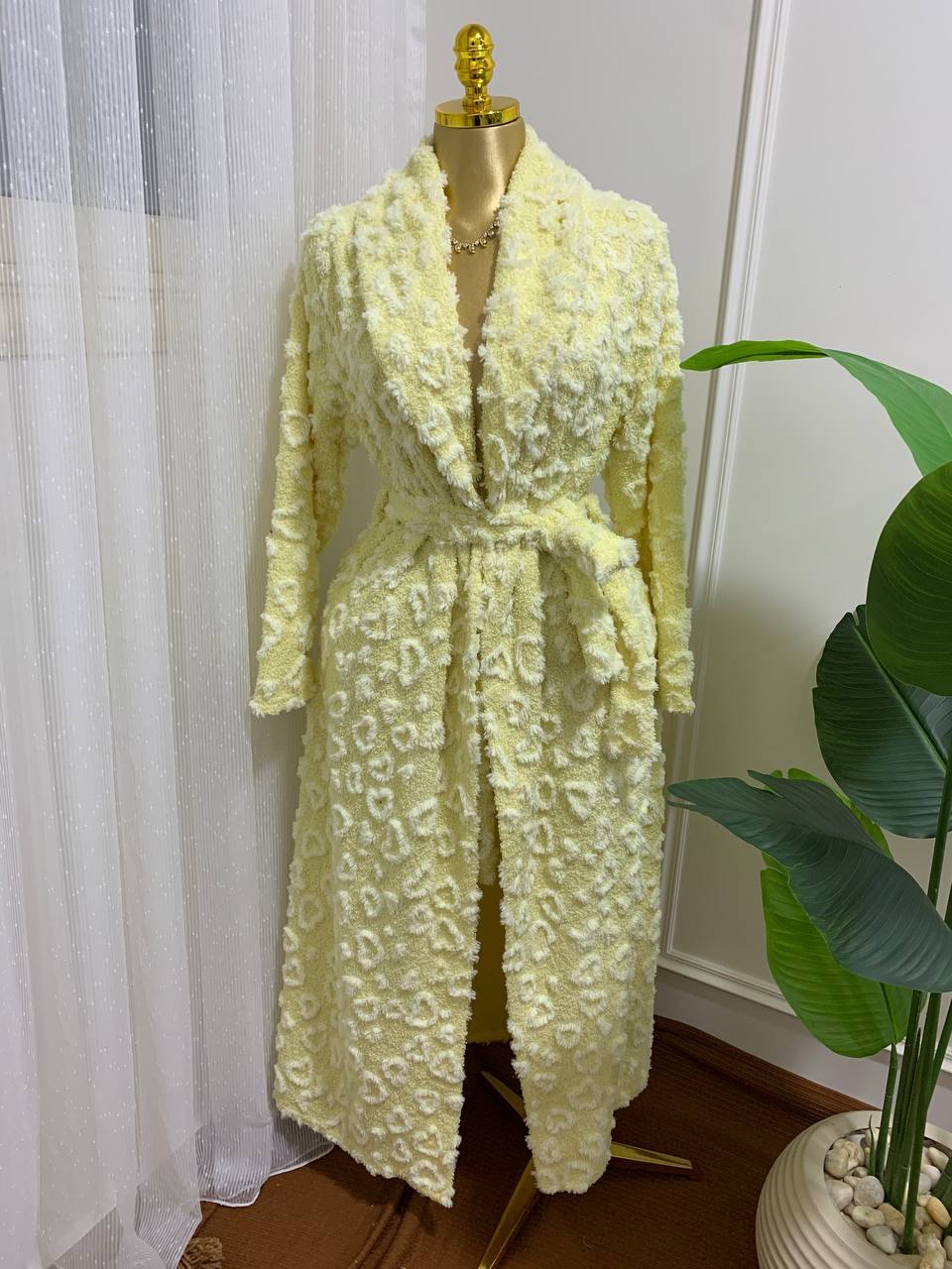 photo_2026-02-15_09-56-16 All over heart printed robe turkish fabric - Image 1