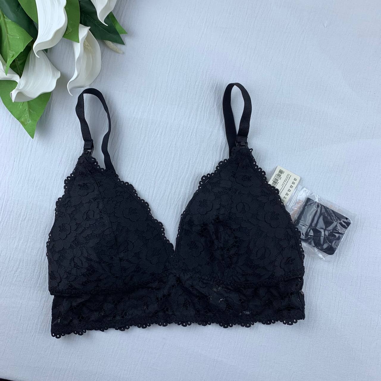 photo_2026-02-16_12-21-27 Maternal unwired lace bralette made in uk - Image 1