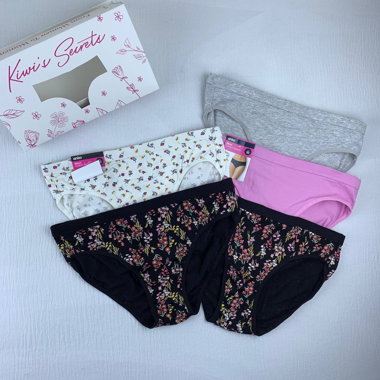 photo_2026-02-17_15-07-16 5 pack pure organic cotton panty set from anko Australia - Image 1