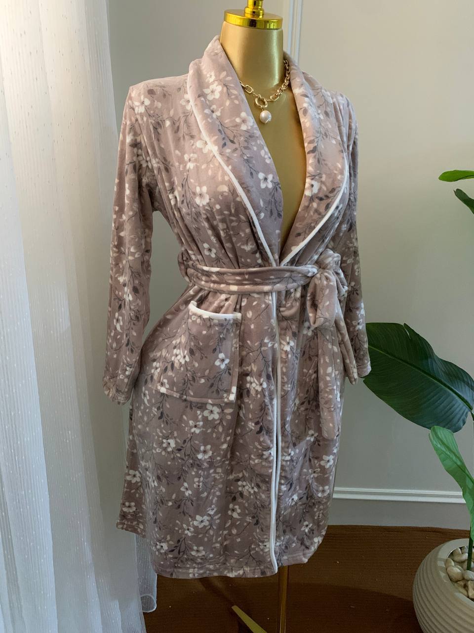 photo_2026-03-17_12-43-38 Fur cozy kimono robe turkish fabric - Image 1