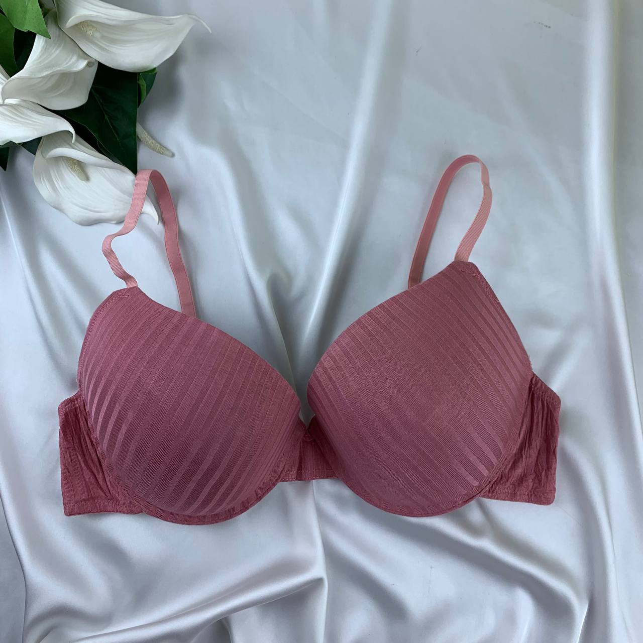 photo_2026-03-18_14-38-19 Light push up ribbed cotton bra from laura ashley - Image 1