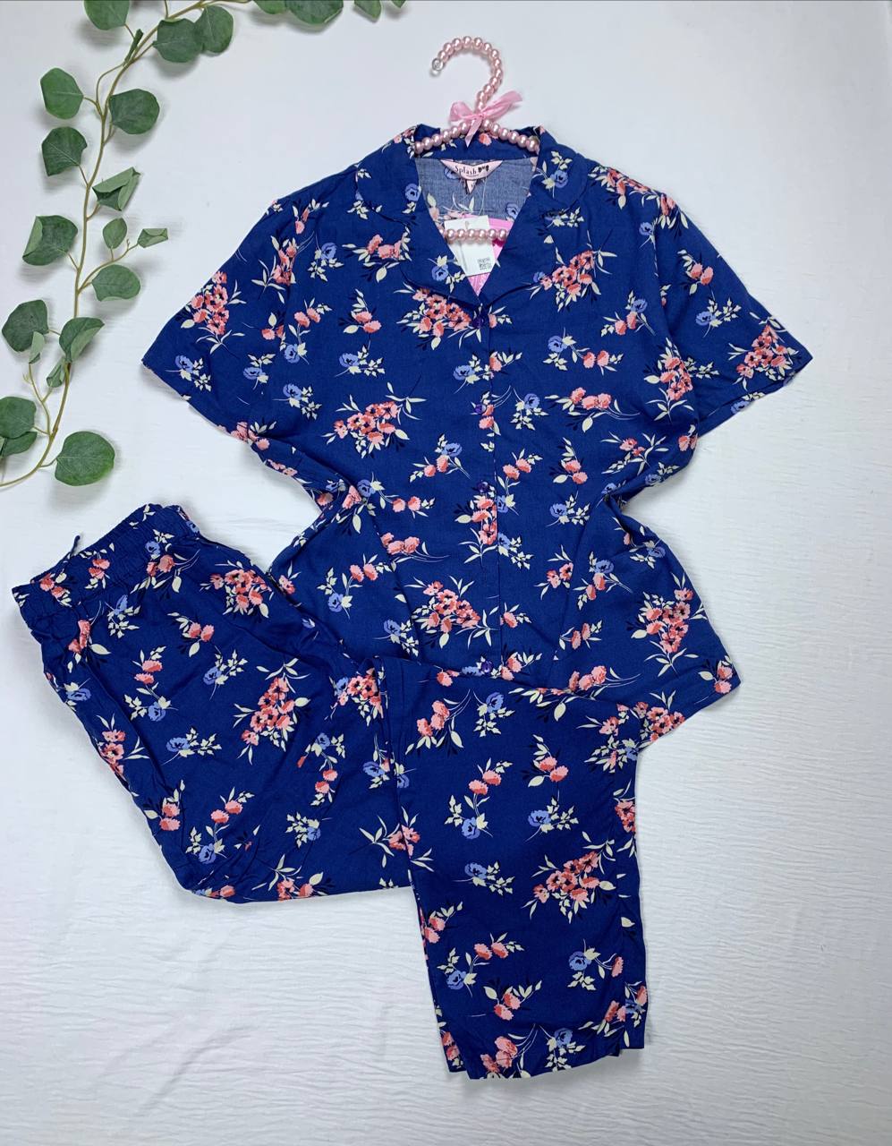 photo_2026-03-28_16-51-37 Floral viscose pijama set from splash - Image 1