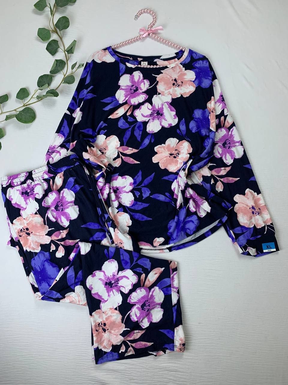 photo_2026-05-13_13-17-55 Floral jersey super soft pijama set from max - Image 1